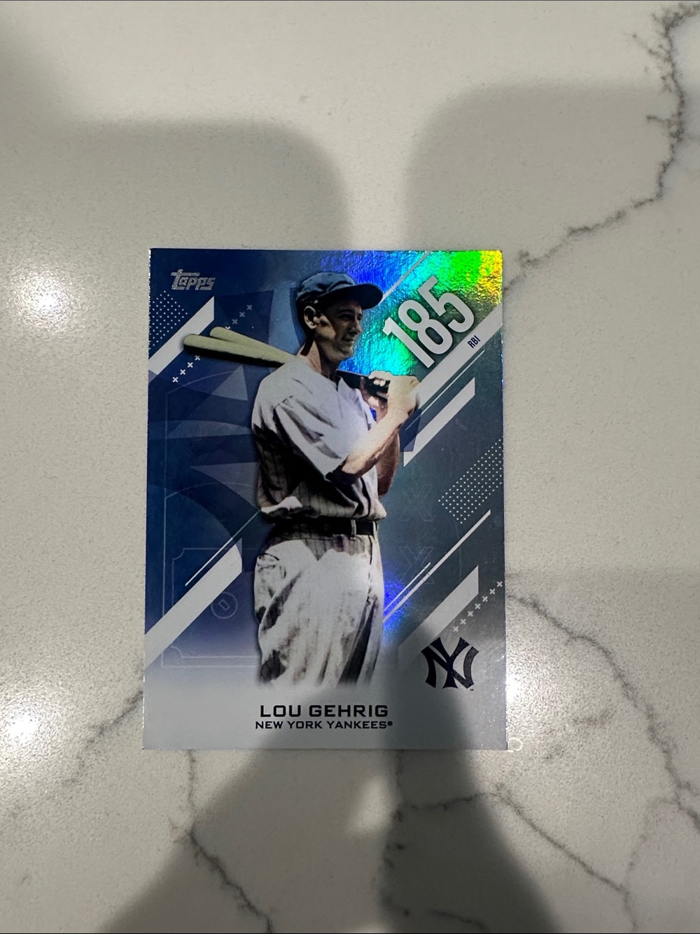 Rare Lou Gehrig MLB baseball card